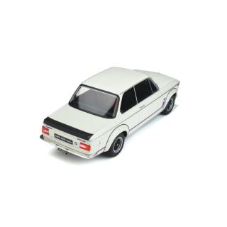 BMW 2002 TURBO CHAMONIX WHITE 1974 OttO mobile 1:12 Resinemodell (Türen, Motorhaube... nicht zu öffnen!)